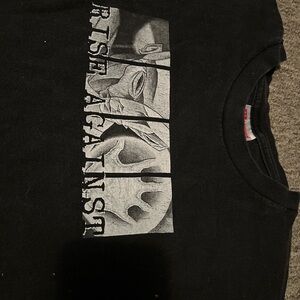 Rare vintage Rise Against punk concert t-shirt